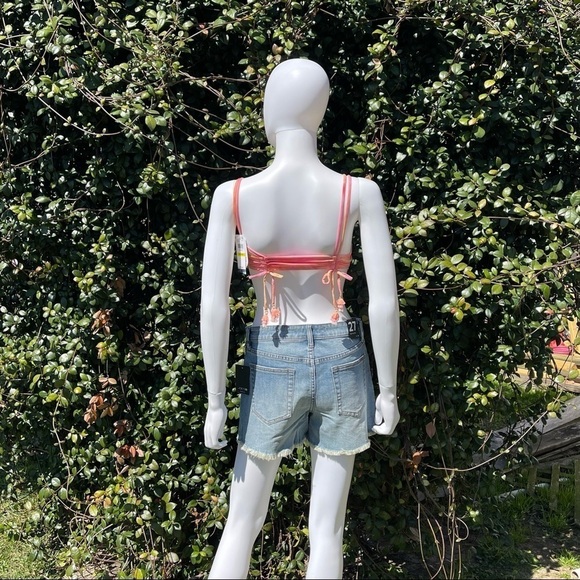 💋NWT JOE’S High Waist Button Fly Raw Hem Denim Shorts - Picture 7 of 13